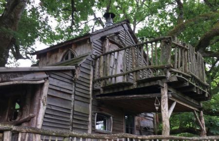 Cabane dans les arbres19G5753 Sexcles - Corr&egrave;ze - photo